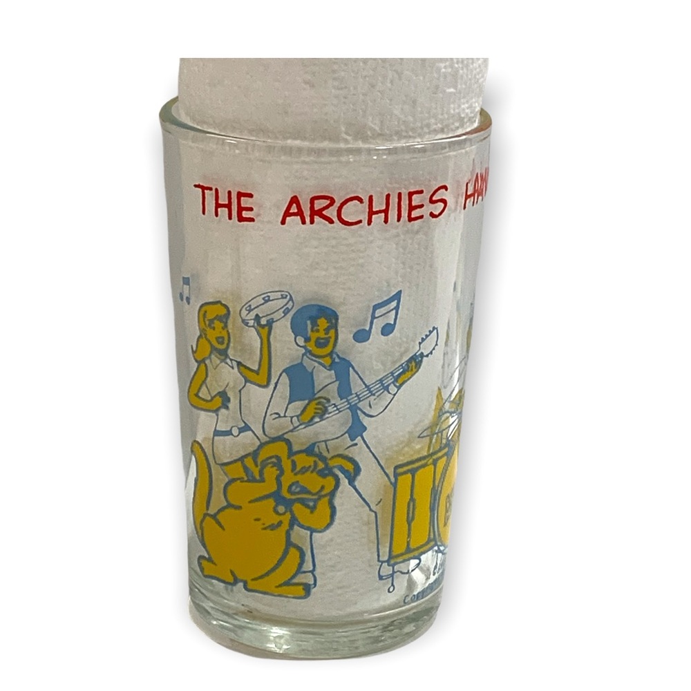 Vintage 1971 Archie’s Jam Session Juice Glass